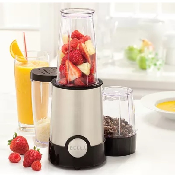 Bella NIB Red Rocket Blender and Attachments - Picture 12 of 13